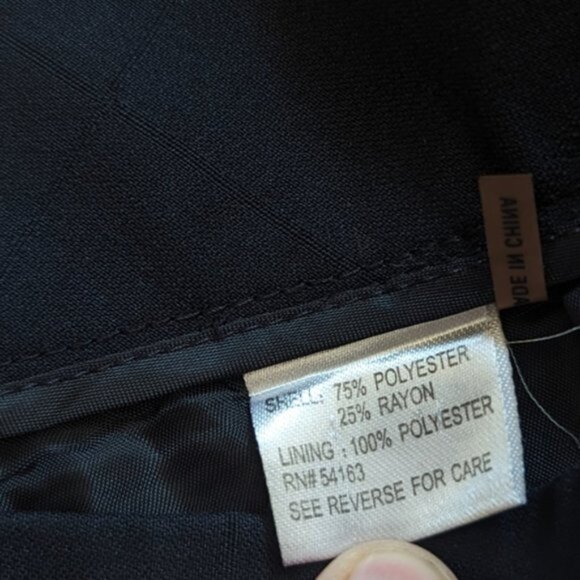 Calvin Klein navy blue dress pants - Picture 8 of 8